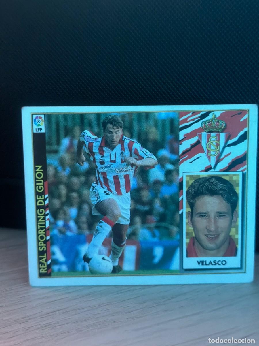 Cromos de f&uacute;tbol: LIGA 97 98 - Ediciones Este - Velasco - Sporting de Gij&oacute;n