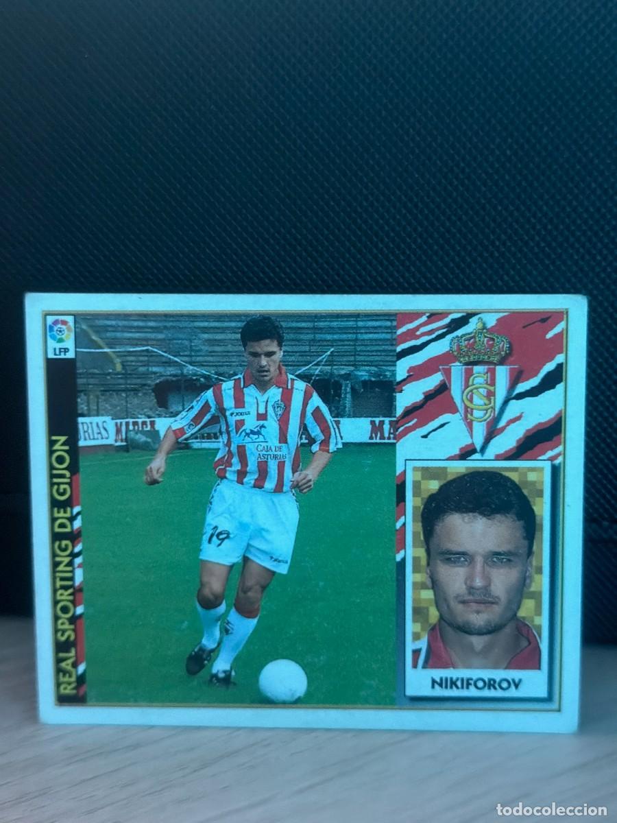 Cromos de f&uacute;tbol: LIGA 97 98 - Ediciones Este - Nikiforov - Sporting de Gij&oacute;n