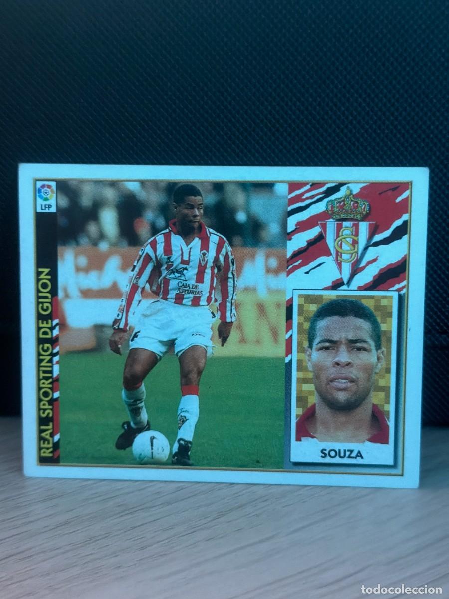 Cromos de f&uacute;tbol: LIGA 97 98 - Ediciones Este - Souza - Sporting de Gij&oacute;n