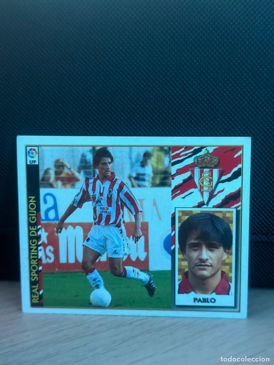 Cromos de f&uacute;tbol: LIGA 97 98 - Ediciones Este - Pablo - Sporting de Gij&oacute;n