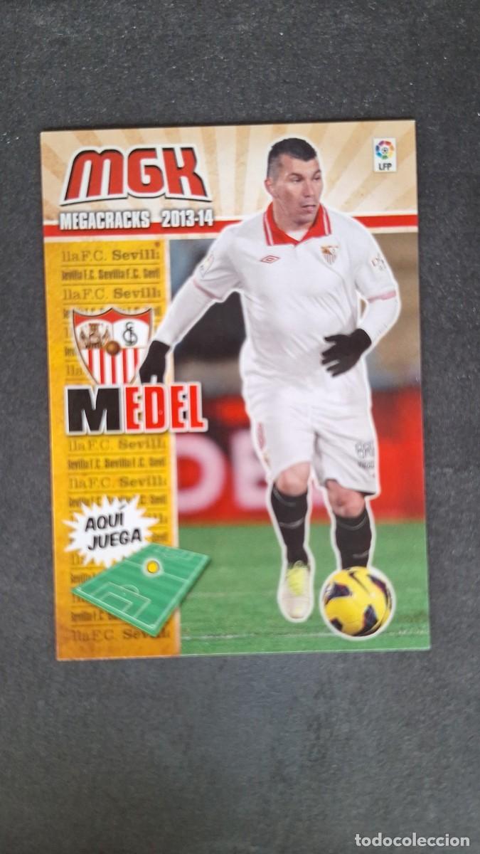 Cromos de f&uacute;tbol: L1 MEDEL SEVILLA F. C. 298 PANINI MEGACRACKS 2013 2014 13 14