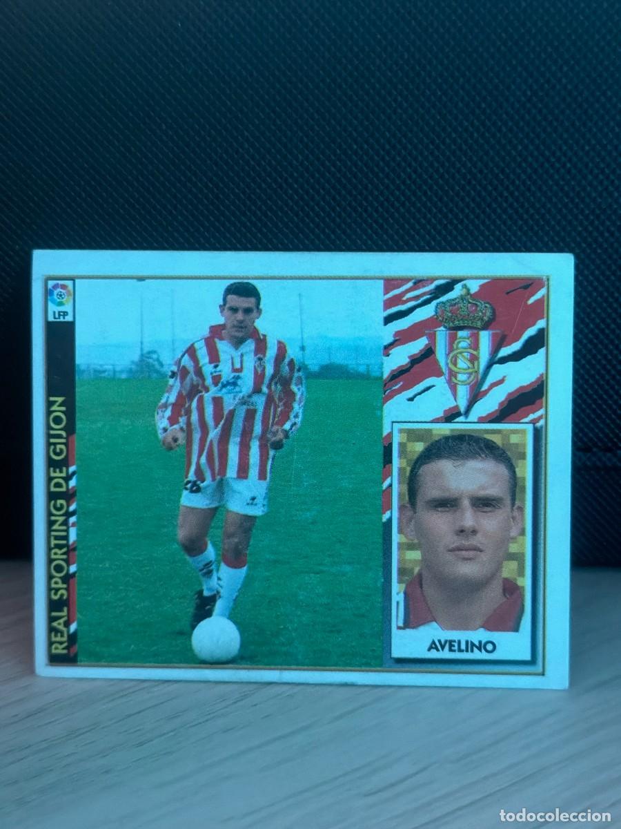 Cromos de f&uacute;tbol: LIGA 97 98 - Ediciones Este - Avelino - Sporting de Gij&oacute;n