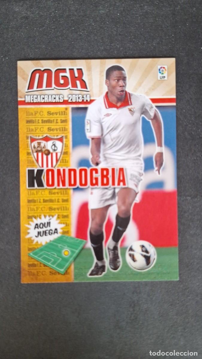 Cromos de f&uacute;tbol: L1 KONDOGBIA SEVILLA F. C. 301 PANINI MEGACRACKS 2013 2014 13 14