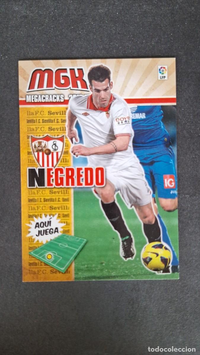 Cromos de f&uacute;tbol: L1 NEGREDO SEVILLA F. C. 306 PANINI MEGACRACKS 2013 2014 13 14