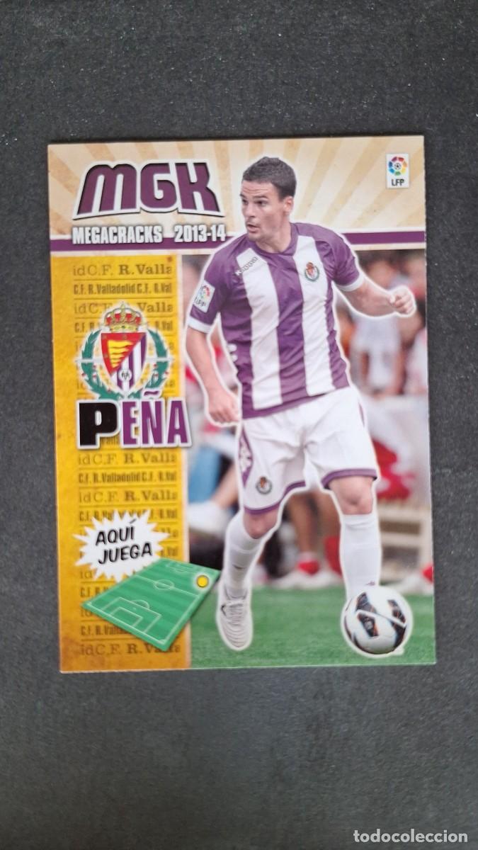 Figurine di Calcio: L1 PE&Ntilde;A REAL VALLADOLID 332 PANINI MEGACRACKS 2013 2014 13 14