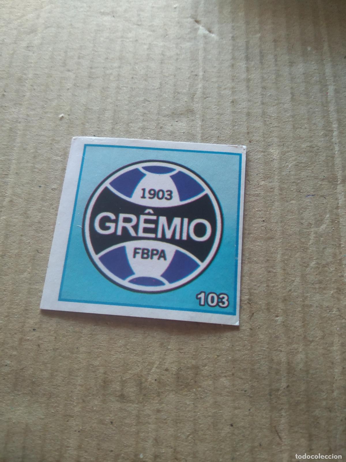 Figurine di Calcio: 103 escudo gremio CROMO FUTBOL LIGA BRASIL BRASILEIRAO