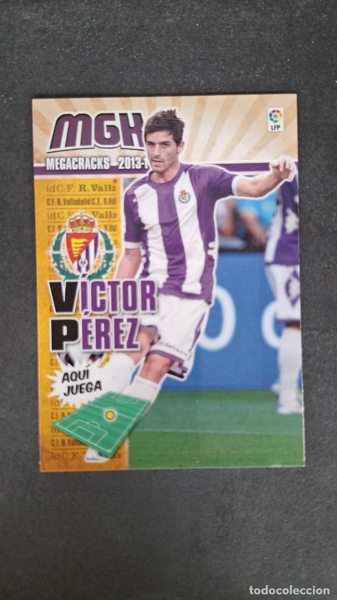 Figurine di Calcio: L1 VICTOR PEREZ REAL VALLADOLID 336 PANINI MEGACRACKS 2013 2014 13 14