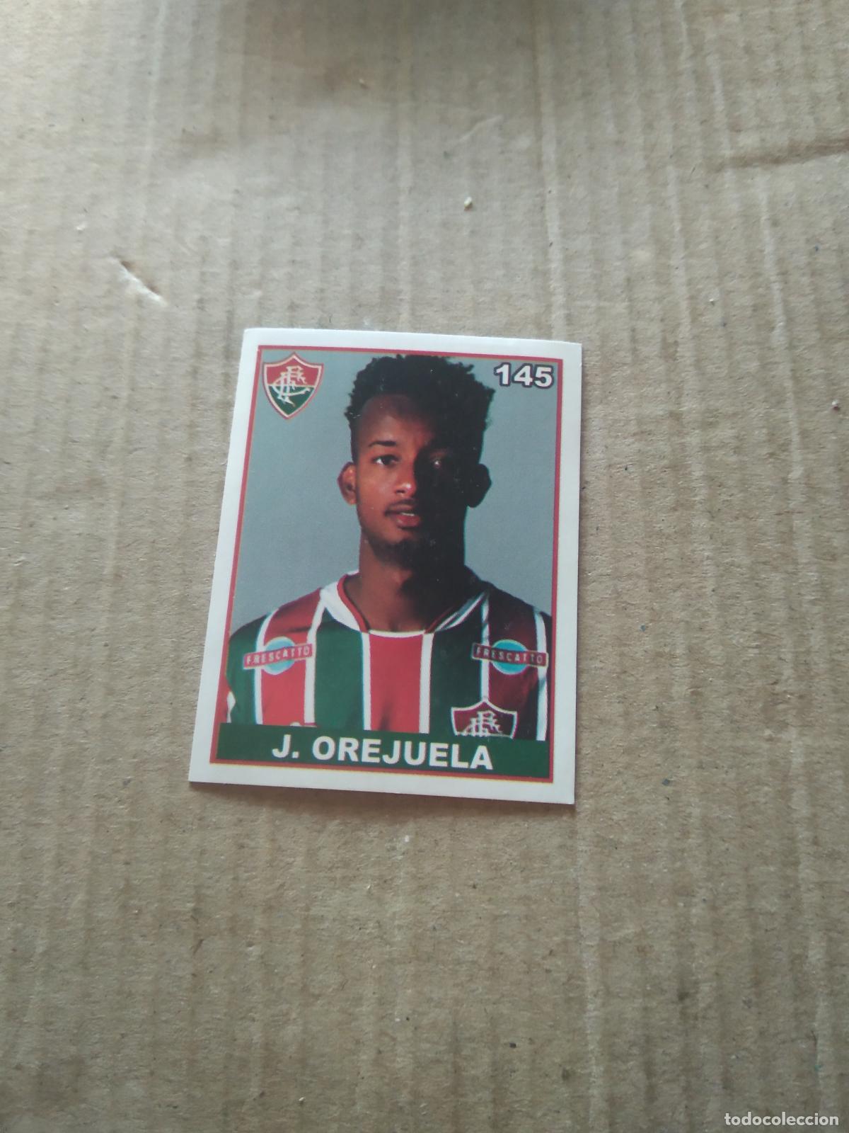 Cromos de f&uacute;tbol: 145 OREJUELA FLUMINENSE CROMO FUTBOL LIGA BRASIL BRASILEIRAO