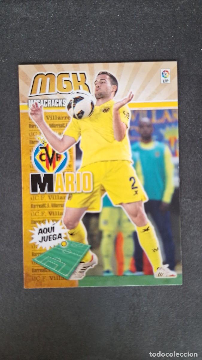 Cromos de f&uacute;tbol: L1 MARIO VILLARREAL C. F. 345 PANINI MEGACRACKS 2013 2014 13 14