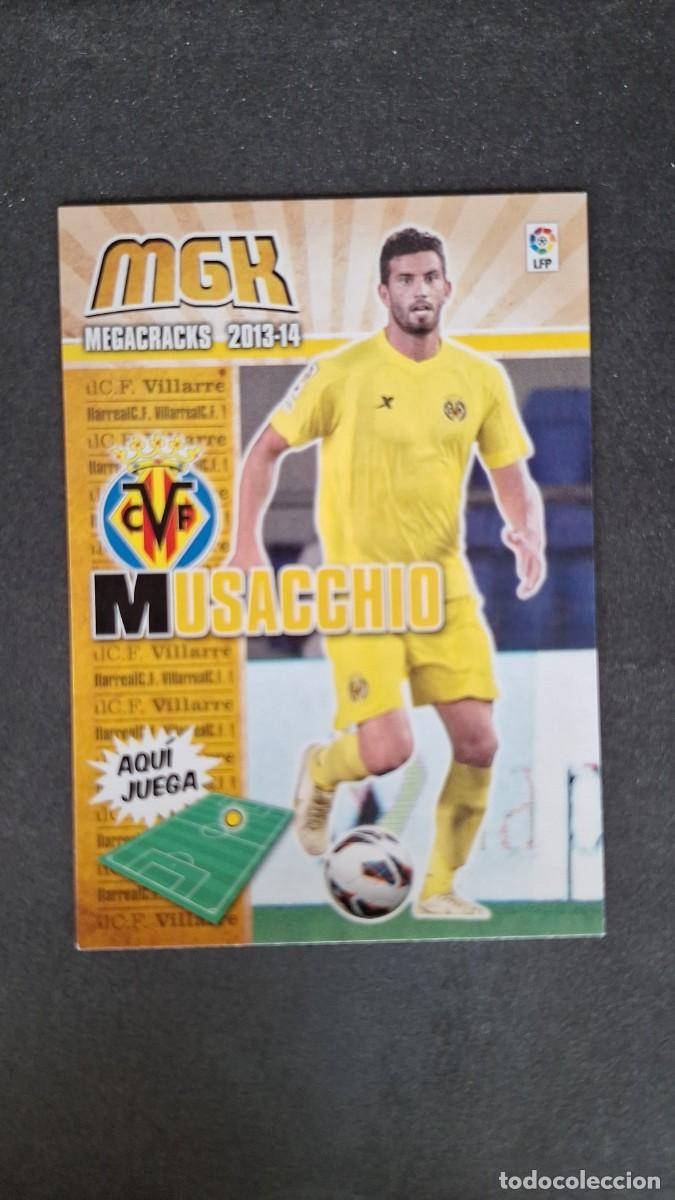Cromos de f&uacute;tbol: L1 MUSACCHIO VILLARREAL C. F. 347 PANINI MEGACRACKS 2013 2014 13 14