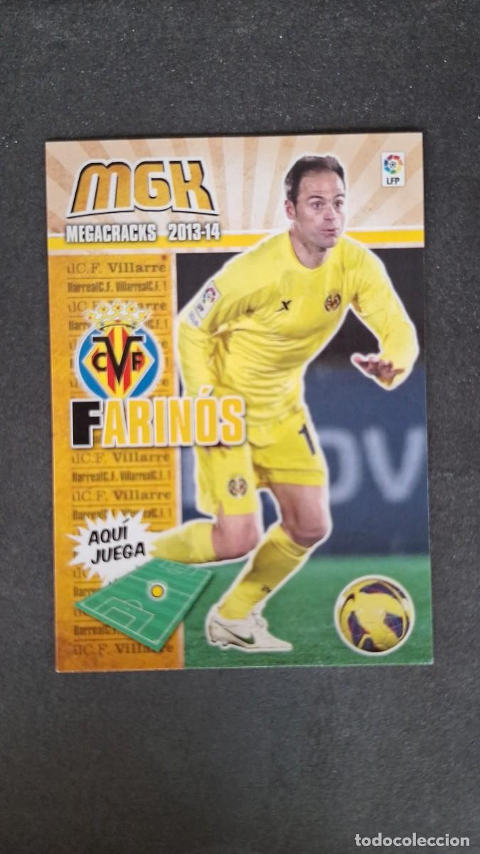 Cromos de f&uacute;tbol: L1 FARINOS VILLARREAL C. F. 350 PANINI MEGACRACKS 2013 2014 13 14