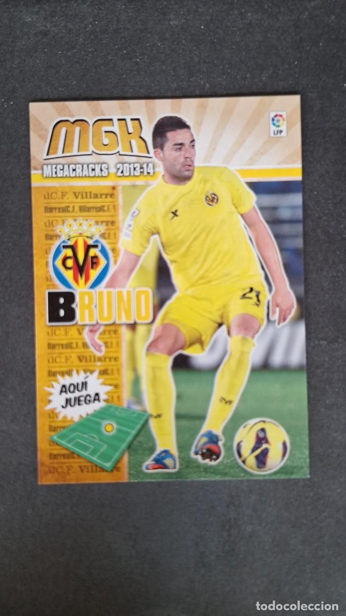 Cromos de f&uacute;tbol: L1 BRUNO VILLARREAL C. F. 351 PANINI MEGACRACKS 2013 2014 13 14
