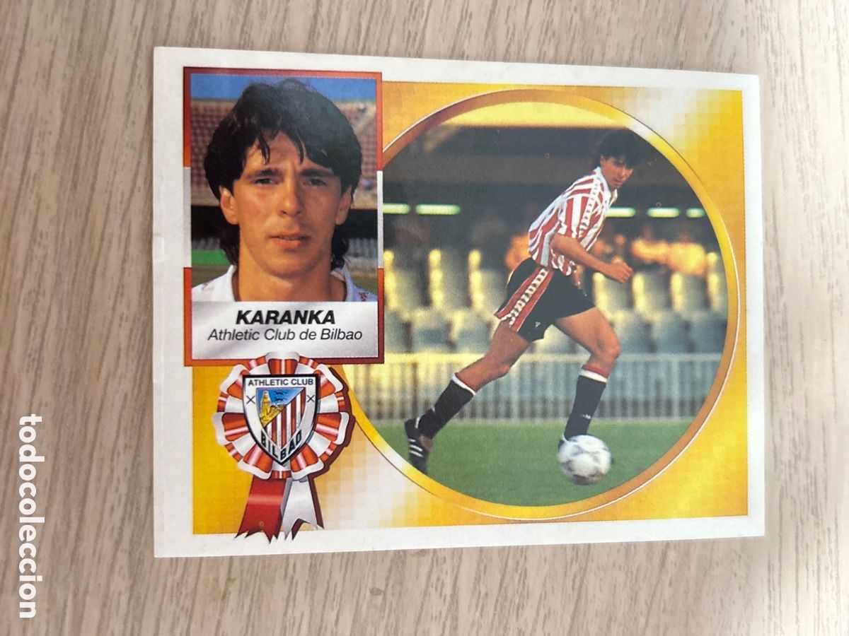 Cromos de f&uacute;tbol: KARANKA ATHLETIC DE BILBAO LIGA ESTE 1994 1995 94 95 NUNCA PEGADO SIN PEGAR