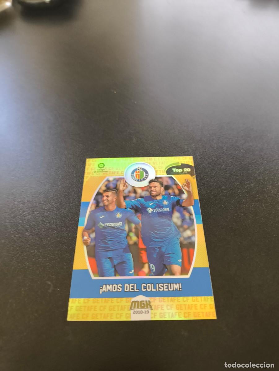 Cromos de f&uacute;tbol: 239 Amos del Coliseum TOP 20 GETAFE PANINI LIGA MECRACRACKS MGK 2018 2019 18 19 NO ESTE ADRENALYN