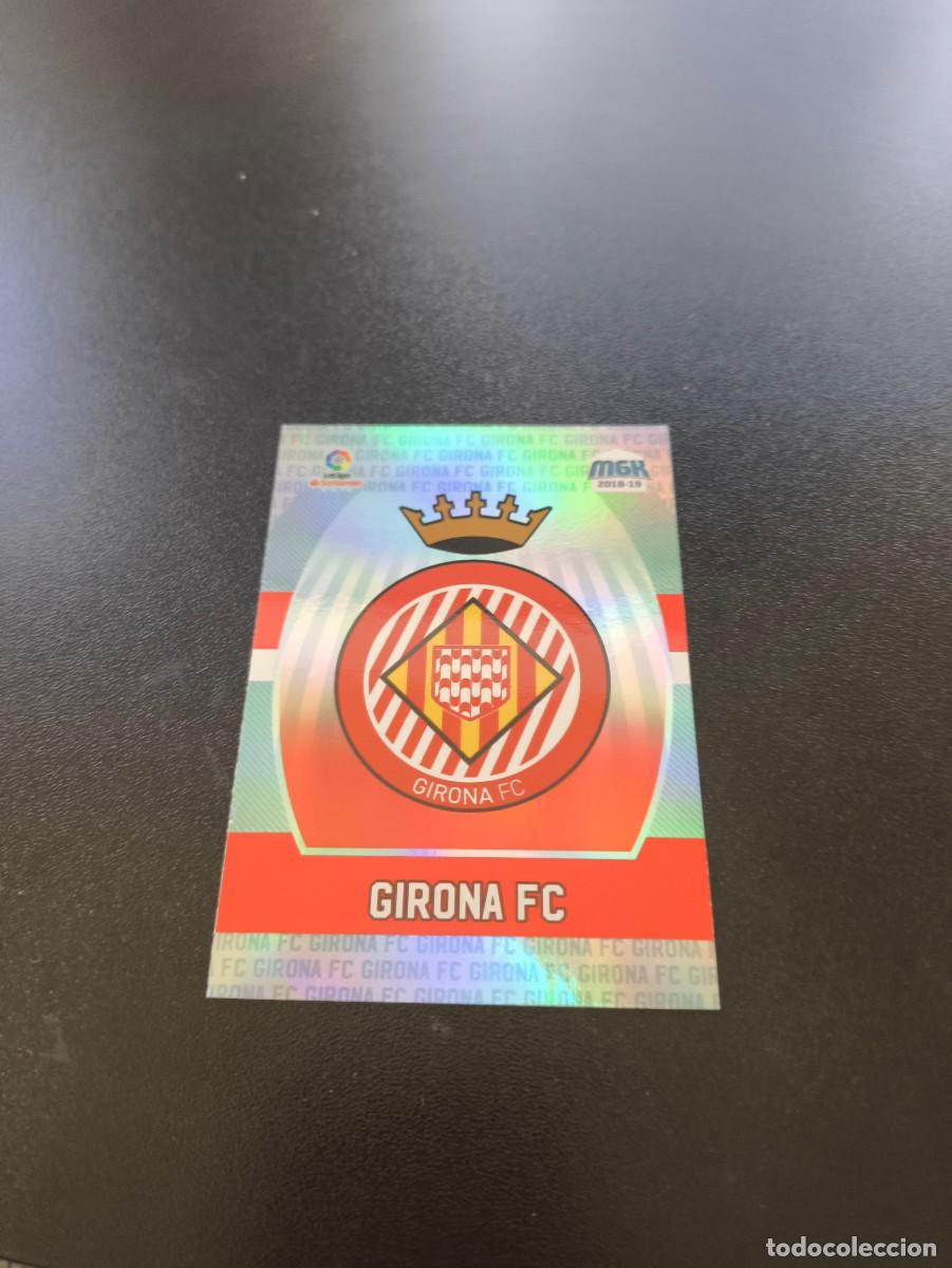 Cromos de f&uacute;tbol: 244 Escudo GIRONA PANINI LIGA MECRACRACKS MGK 2018 2019 18 19 NO ESTE ADRENALYN