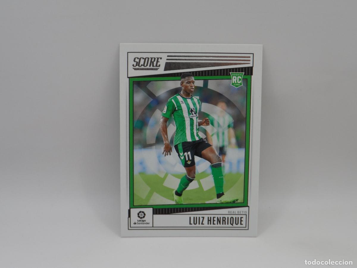 Cromos de f&uacute;tbol: 136 LUIZ HENRIQUE BETIS PANINI SCORE LIGA SOCCER 2022 2023 22 23