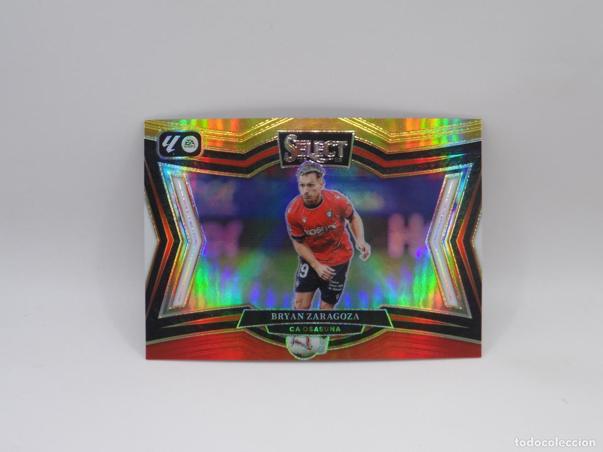 Cromos de f&uacute;tbol: 209 BRYAN ZARAGOZA PARALELA MULTICOLOR OSASUNA PANINI SELECT 2024 2025 24 25 FIELD LEVEL