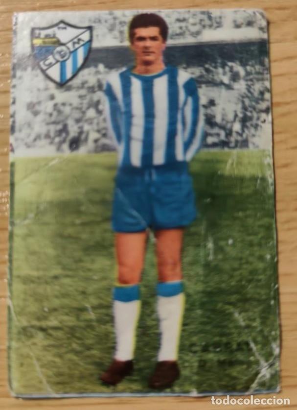 Cromos de f&uacute;tbol: CROMO FUTBOL EDITORIAL FHER DISGRA LIGA 67 68 1967 1968 CROMO NUNCA PEGADO CD MALAGA CABRAL