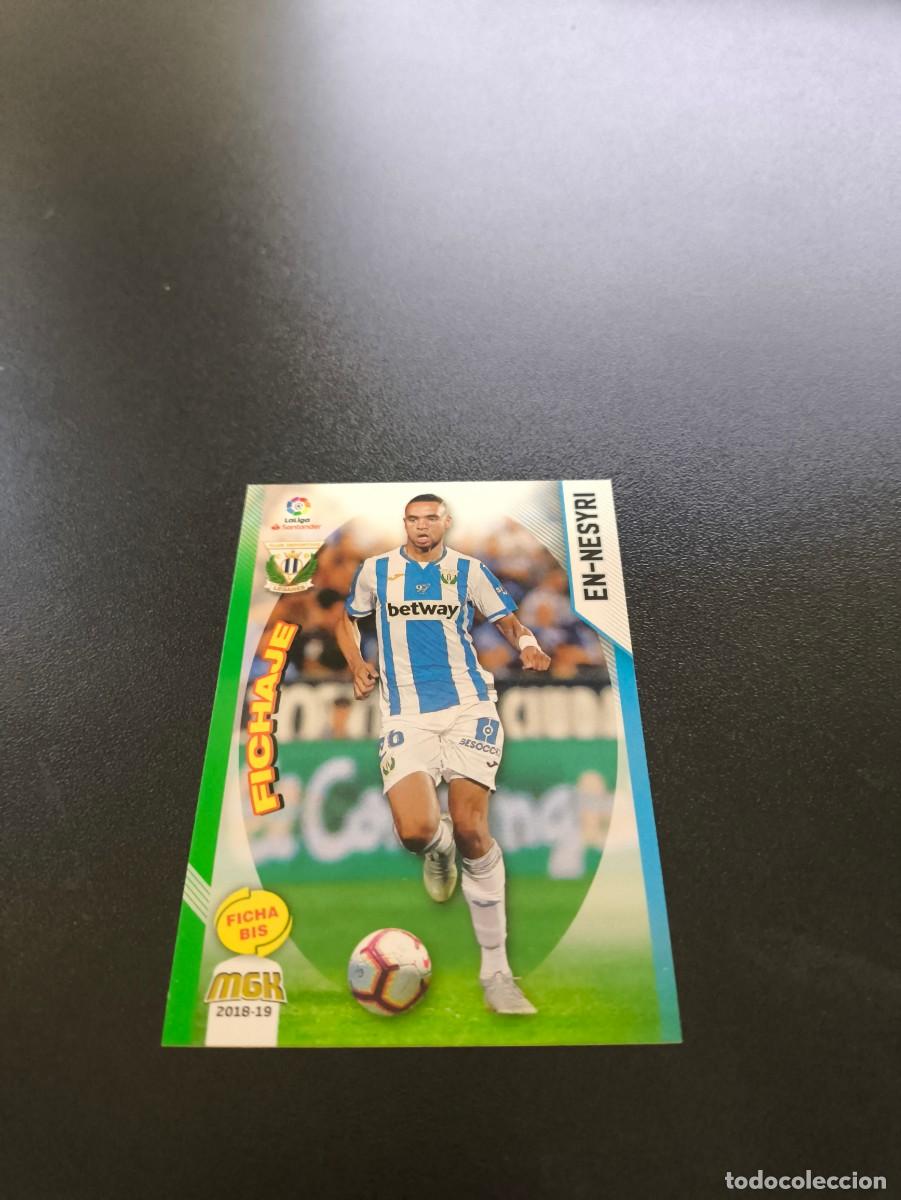 Cromos de f&uacute;tbol: 316 BIS En-Nesyri FICHAJE LEGANES PANINI LIGA MECRACRACKS MGK 2018 2019 18 19 NO ESTE ADRENALYN