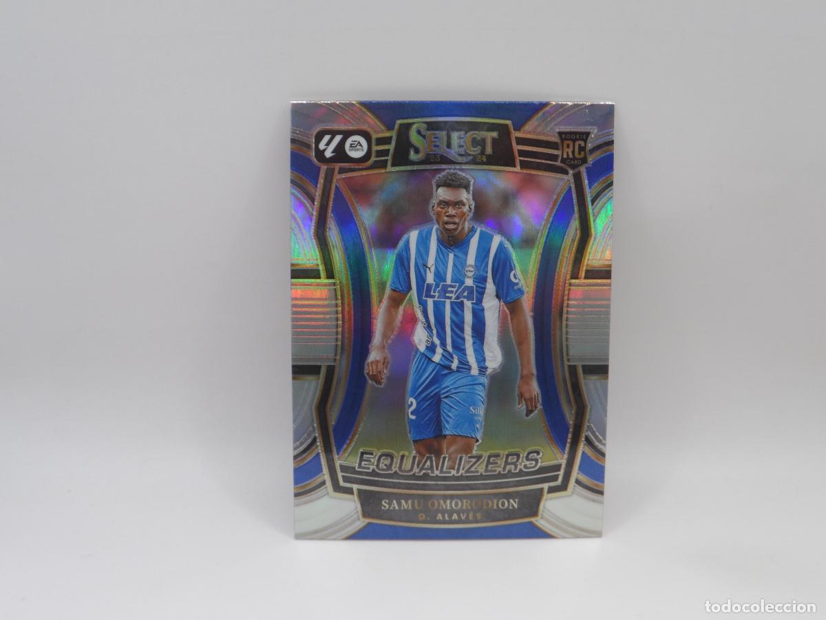 Cromos de f&uacute;tbol: 7 SAMU OMORODION EQUALIZERS DEPORTIVO ALAVES PANINI SELECT 2023 2024 23 24