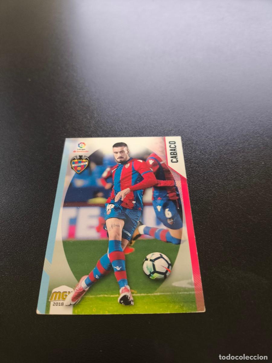 Cromos de f&uacute;tbol: 332 Cabaco LEVANTE PANINI LIGA MECRACRACKS MGK 2018 2019 18 19 NO ESTE ADRENALYN