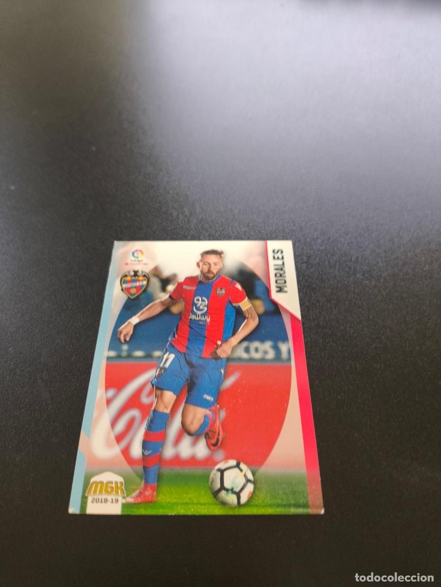 Cromos de f&uacute;tbol: 341 Morales LEVANTE PANINI LIGA MECRACRACKS MGK 2018 2019 18 19 NO ESTE ADRENALYN