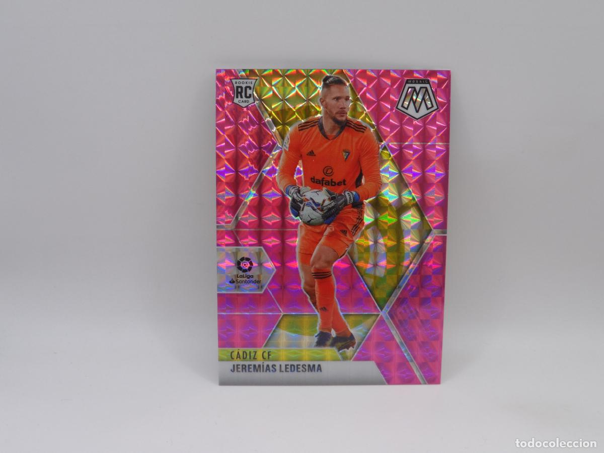 Cromos de f&uacute;tbol: 49 JEREMIAS LEDESMA NUMERADA /25 PINK PRIZM CADIZ PANINI MOSAIC LIGA 2020 2021 20 21 ROOKIE