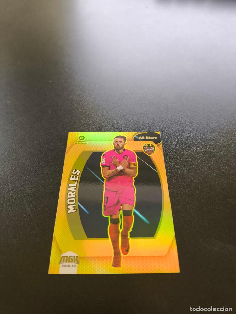 Cromos de f&uacute;tbol: 349 Morales ALL STARS LEVANTE PANINI LIGA MECRACRACKS MGK 2018 2019 18 19 NO ESTE ADRENALYN