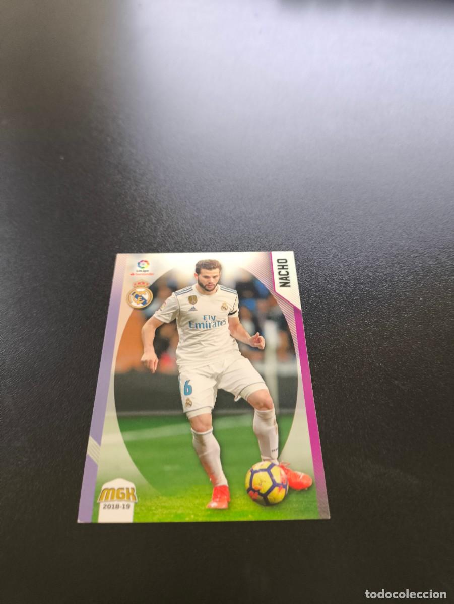 Cromos de f&uacute;tbol: 356 Nacho Fern&aacute;ndez REAL MADRID PANINI LIGA MECRACRACKS MGK 2018 2019 18 19 NO ESTE ADRENALYN