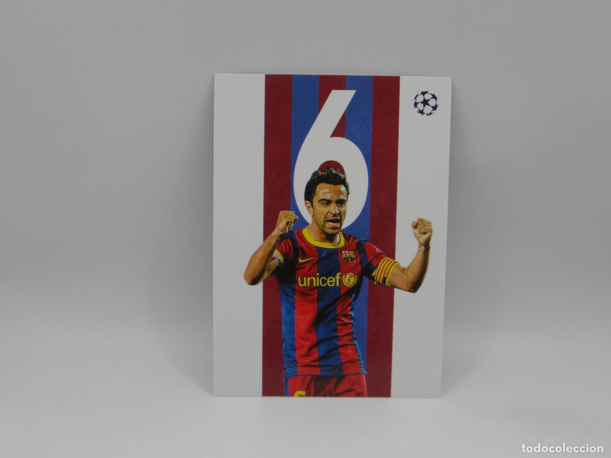 Fu&szlig;ball-Sticker: BB-10 XAVI HERNANDEZ LEGENDARY BARCELONA TOPPS CHAMPIONS LEAGUE COMPETITIONS 2025 2026 25 26