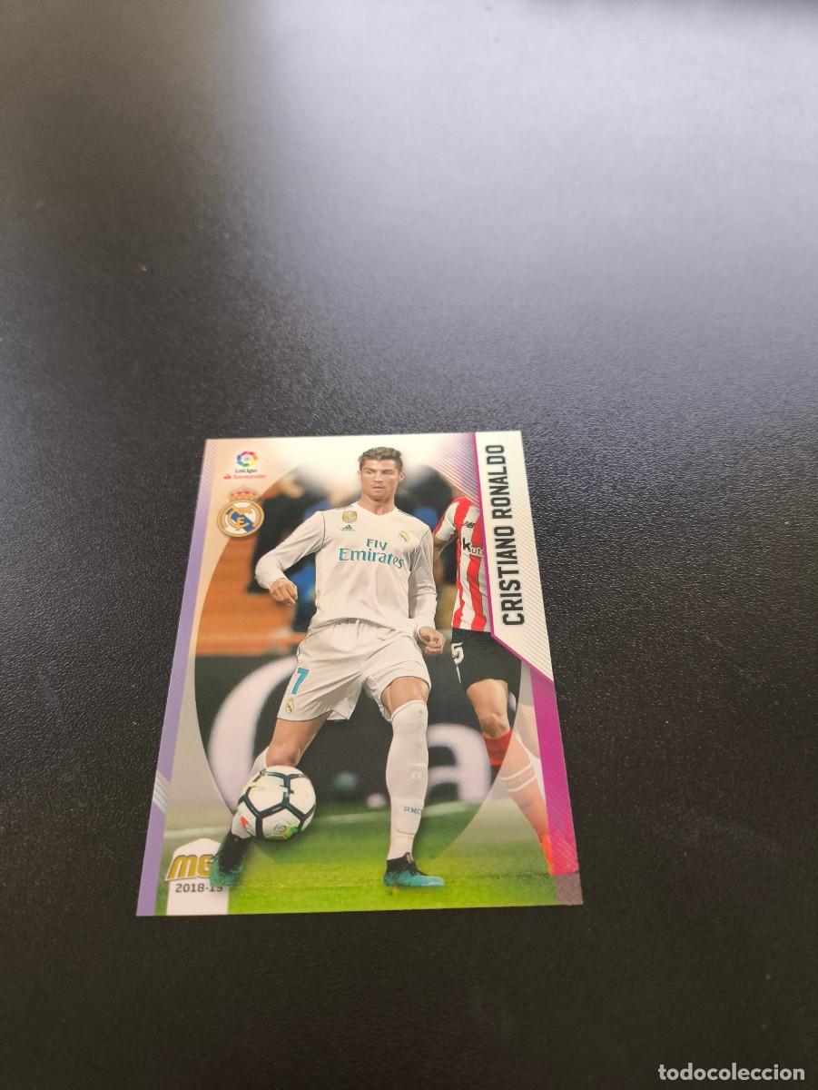 Fu&szlig;ball-Sticker: 372 Cristiano Ronaldo REAL MADRID PANINI LIGA MECRACRACKS MGK 2018 2019 18 19 NO ESTE ADRENALYN