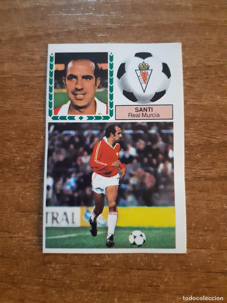 Cromos de Futebol: Fichaje 24 Santi (Murcia) Liga 83-84 ESTE. Nunca pegado, sin pegar