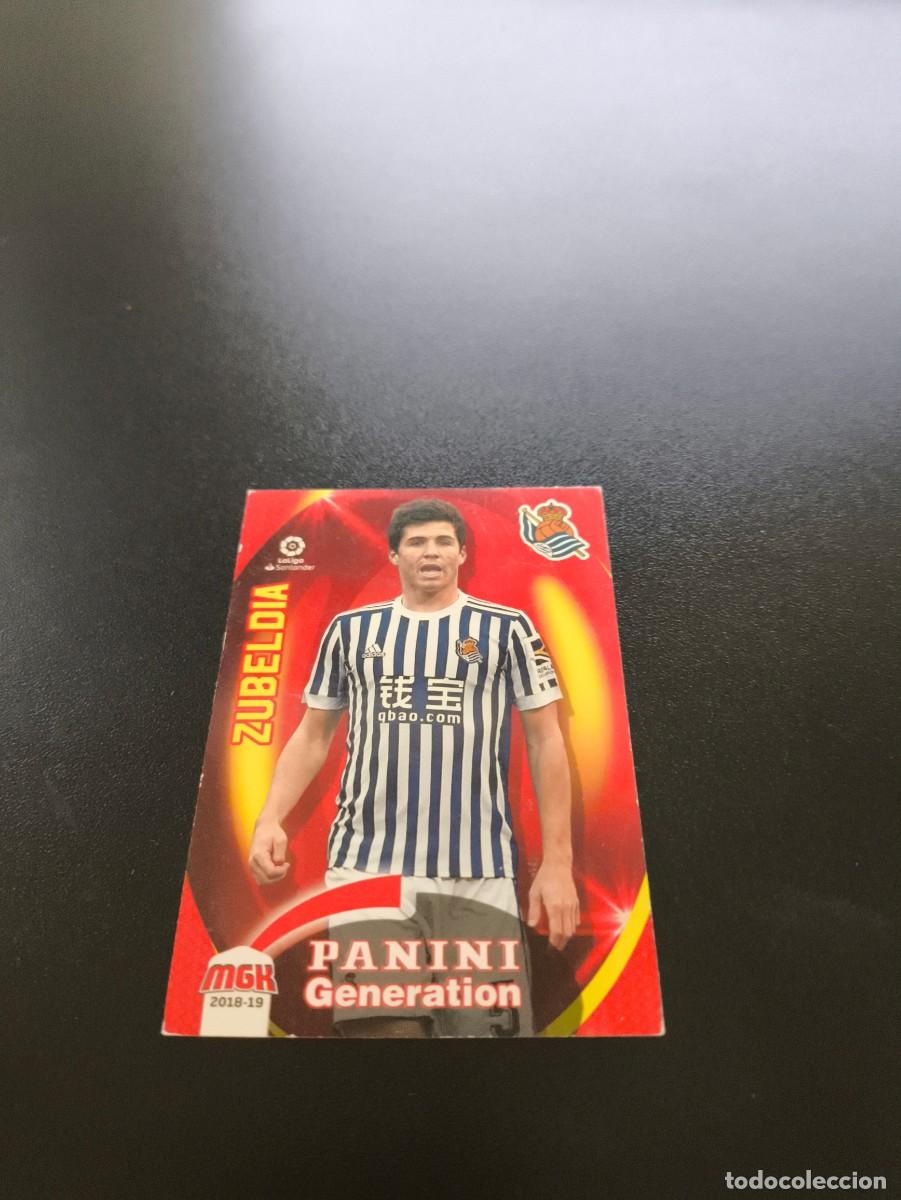 Cromos de f&uacute;tbol: 429 Zubeldia GENERATION REAL SOCIEDAD PANINI LIGA MECRACRACKS MGK 2018 2019 18 19 NO ESTE ADRENALYN
