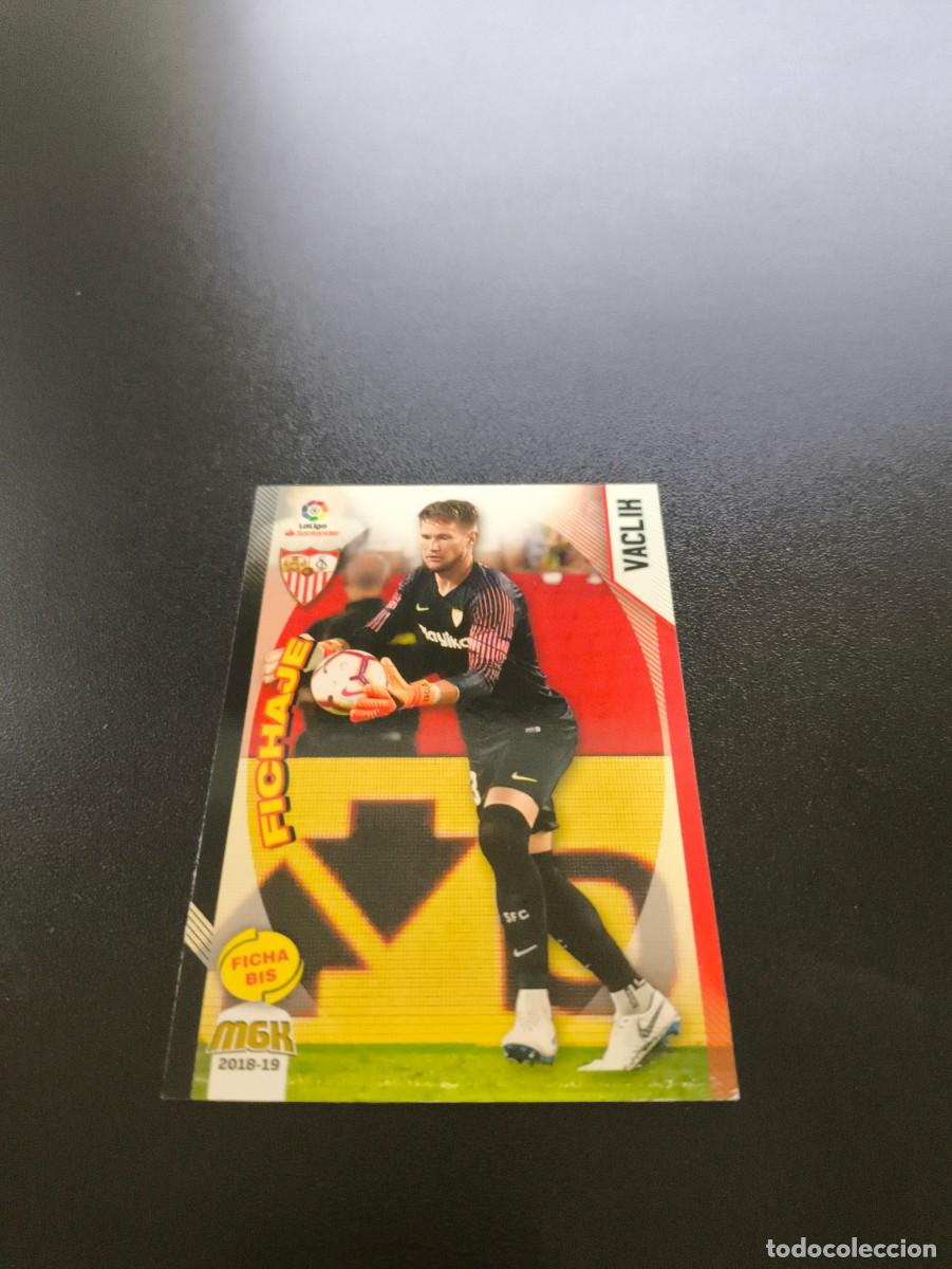 Cromos de f&uacute;tbol: 434 BIS Vaclik FICHAJE SEVILLA PANINI LIGA MECRACRACKS MGK 2018 2019 18 19 NO ESTE ADRENALYN