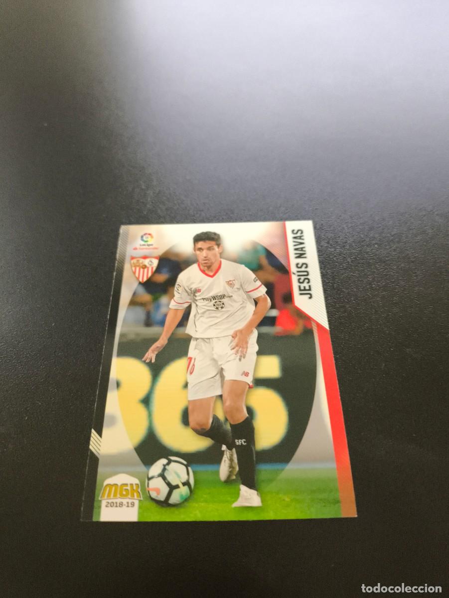 Cromos de f&uacute;tbol: 436 Jes&uacute;s Navas SEVILLA PANINI LIGA MECRACRACKS MGK 2018 2019 18 19 NO ESTE ADRENALYN