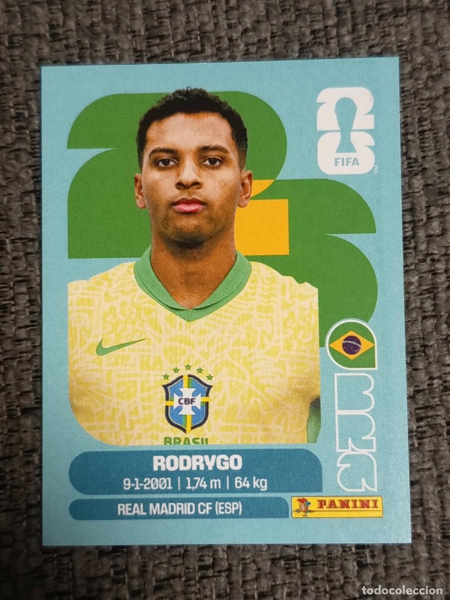 Cromos de f&uacute;tbol: RODRYGO BRA 15 STICKER MUNDIAL 2026 PANINI FIFA WORLD CUP NUEVO