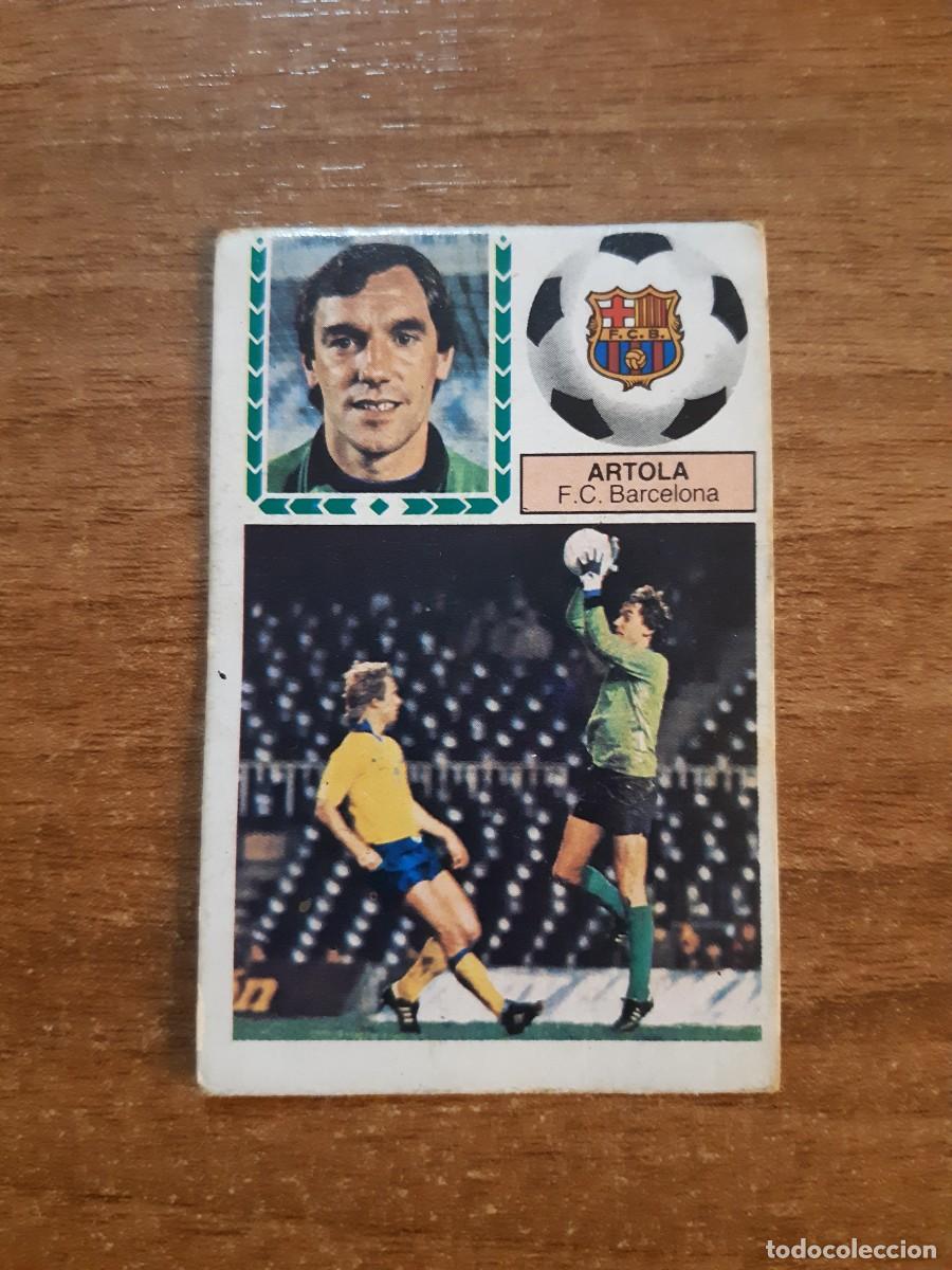 Cromos de f&uacute;tbol: Artola (Barcelona) Liga 83-84 ESTE. Nunca pegado, sin pegar