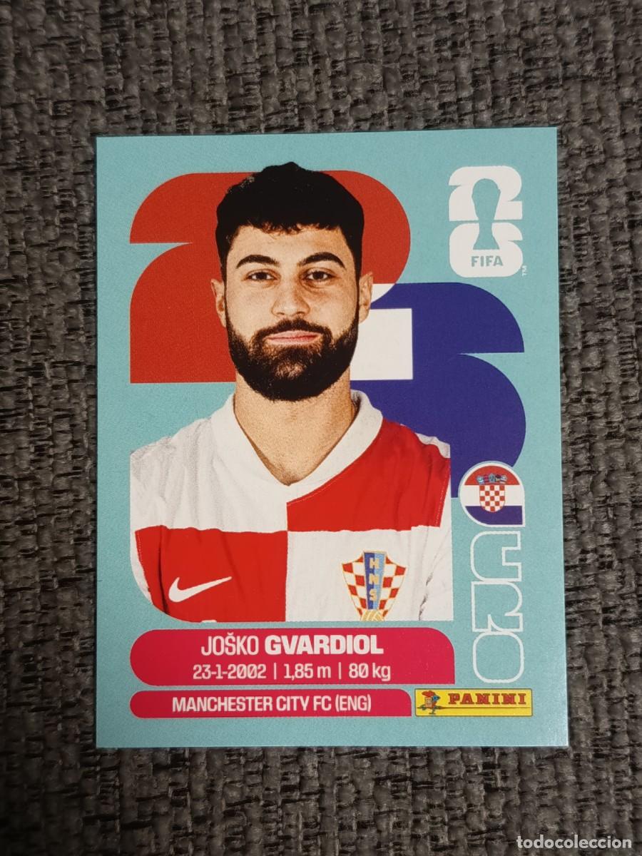 Cromos de f&uacute;tbol: GVARDIOL CRO 4 STICKER MUNDIAL 2026 PANINI FIFA WORLD CUP NUEVO