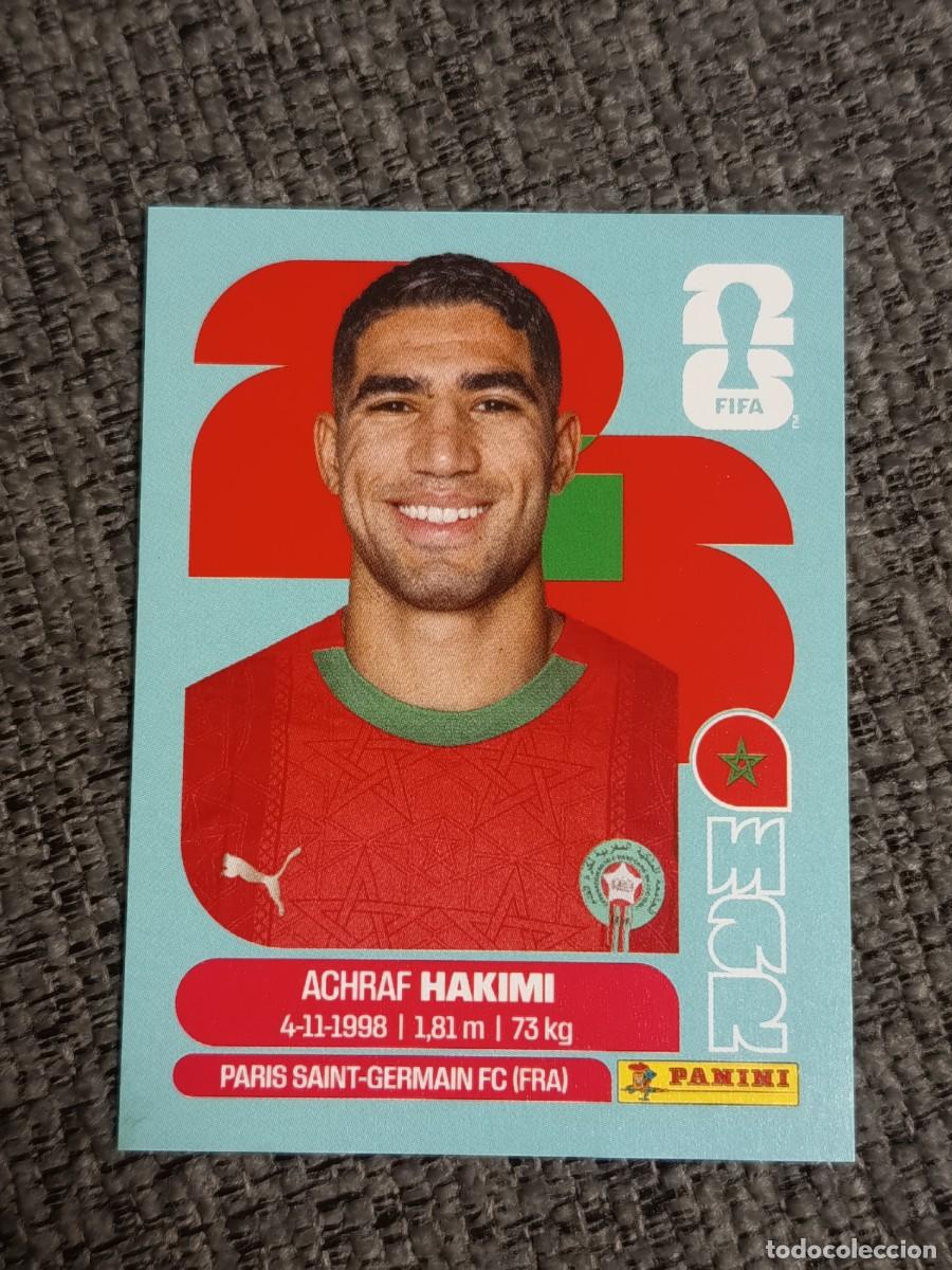 Cromos de f&uacute;tbol: HAKIMI MAR 4 STICKER MUNDIAL 2026 PANINI FIFA WORLD CUP NUEVO