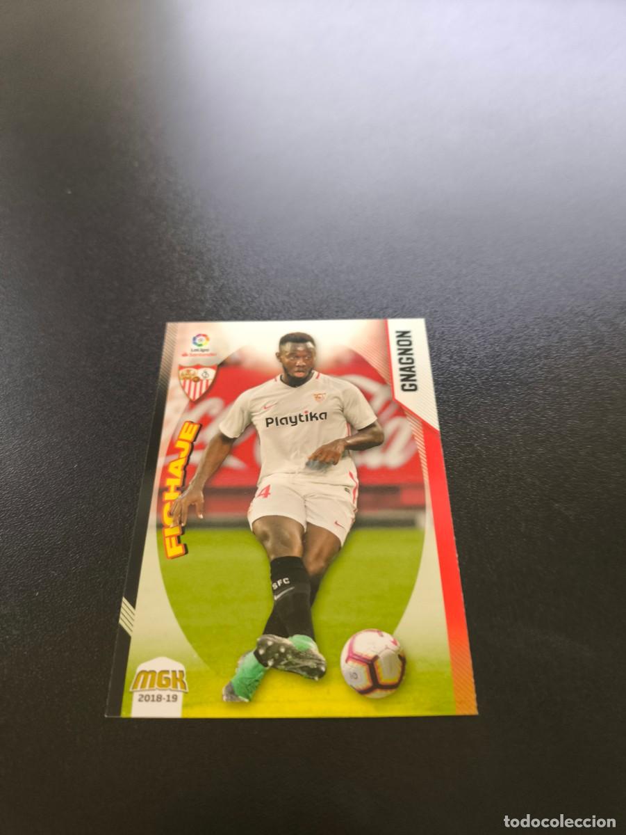 Cromos de f&uacute;tbol: 439 Gnagnon FICHAJE SEVILLA PANINI LIGA MECRACRACKS MGK 2018 2019 18 19 NO ESTE ADRENALYN