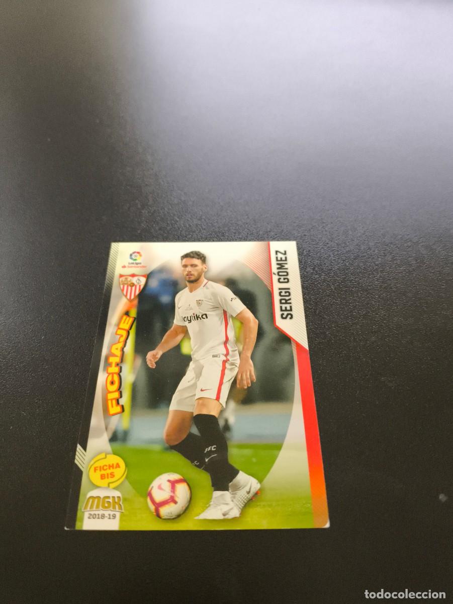 Cromos de f&uacute;tbol: 441 BIS Sergi G&oacute;mez FICHAJE SEVILLA PANINI LIGA MECRACRACKS MGK 2018 2019 18 19 NO ESTE ADRENALYN