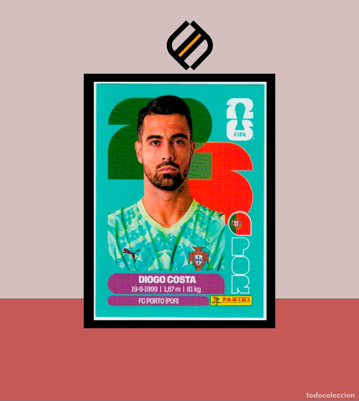 Cromos de f&uacute;tbol: PANINI FIFA CLUB WORLD CUP 2026 26 POR 2 DIOGO COSTA PORTUGAL STICKER MUNDIAL MEX CAN USA
