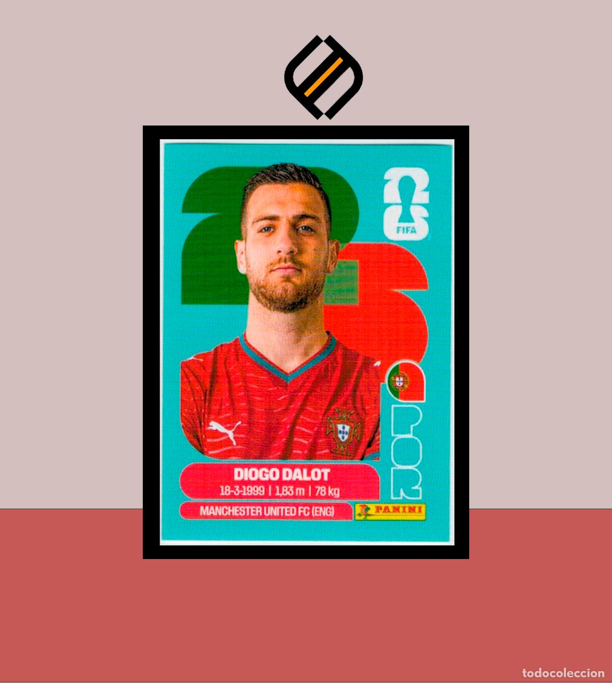 Cromos de f&uacute;tbol: PANINI FIFA CLUB WORLD CUP 2026 26 POR 6 DIOGO DALOT PORTUGAL STICKER MUNDIAL MEX CAN USA
