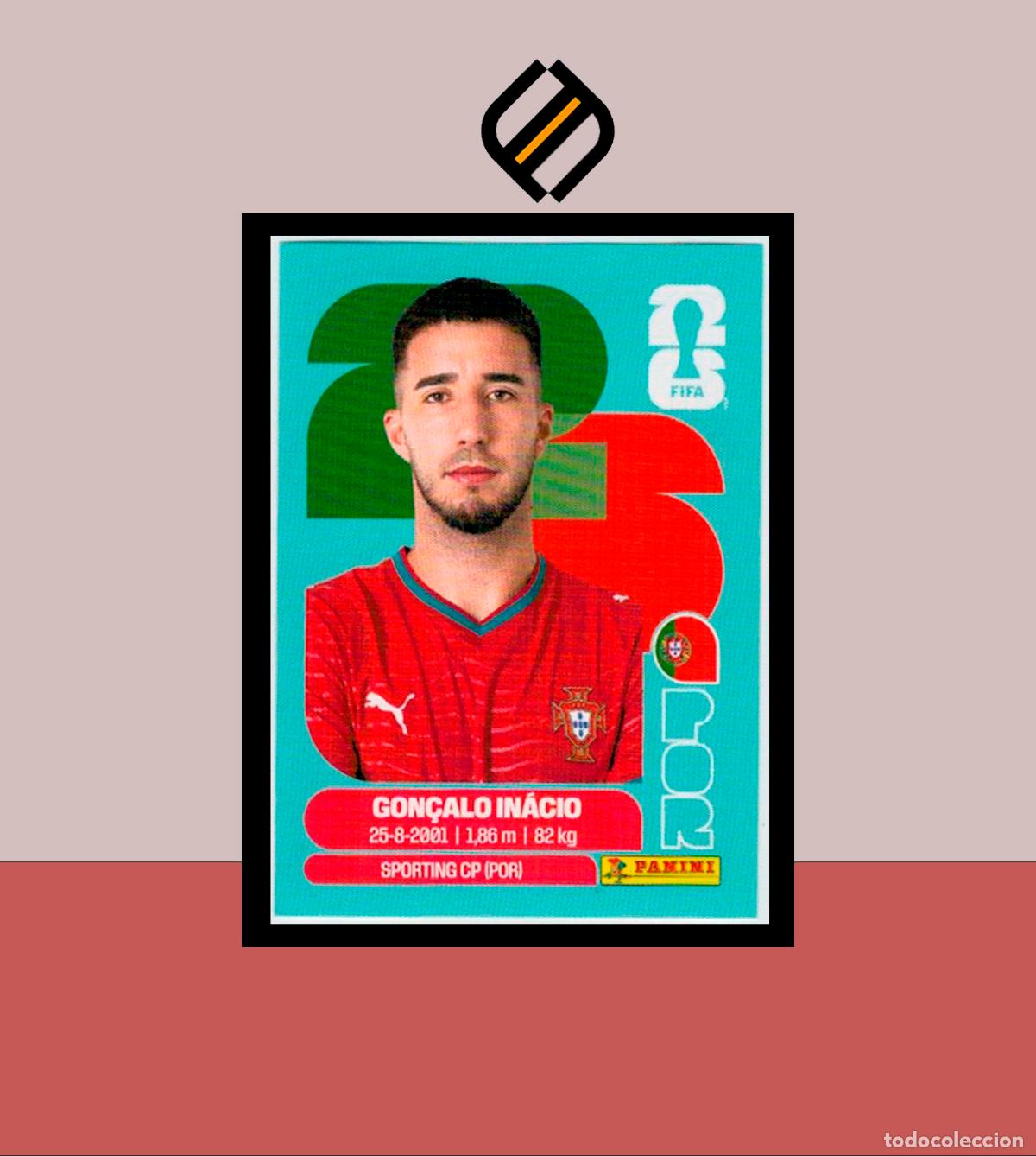 Cromos de f&uacute;tbol: PANINI FIFA CLUB WORLD CUP 2026 26 POR 8 GON&Ccedil;ALO IN&Aacute;CIO PORTUGAL STICKER MUNDIAL MEX CAN USA