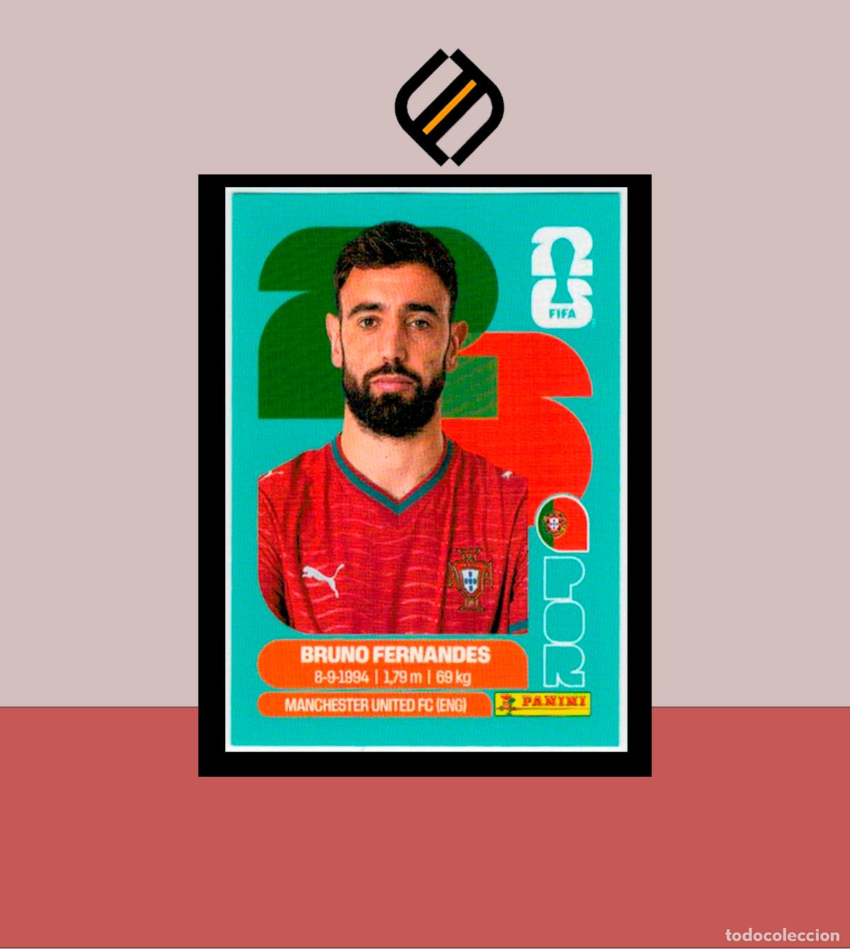 Cromos de f&uacute;tbol: PANINI FIFA CLUB WORLD CUP 2026 26 POR 10 BRUNO FERNANDES PORTUGAL STICKER MUNDIAL MEX CAN USA