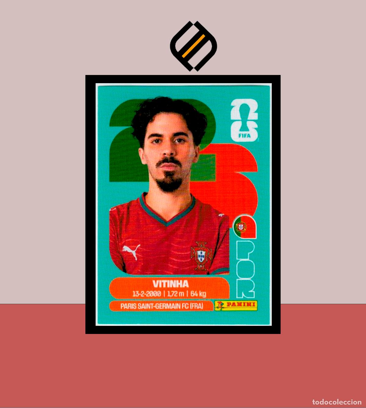 Cromos de f&uacute;tbol: PANINI FIFA CLUB WORLD CUP 2026 26 POR 12 VITINHA PORTUGAL STICKER MUNDIAL MEX CAN USA
