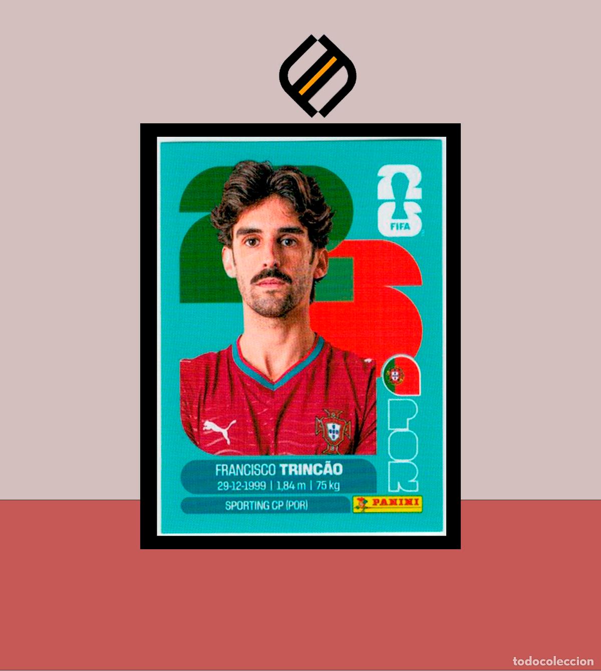 Cromos de f&uacute;tbol: PANINI FIFA CLUB WORLD CUP 2026 26 POR 16 FRANCISCO TRINCAO PORTUGAL STICKER MUNDIAL MEX CAN USA
