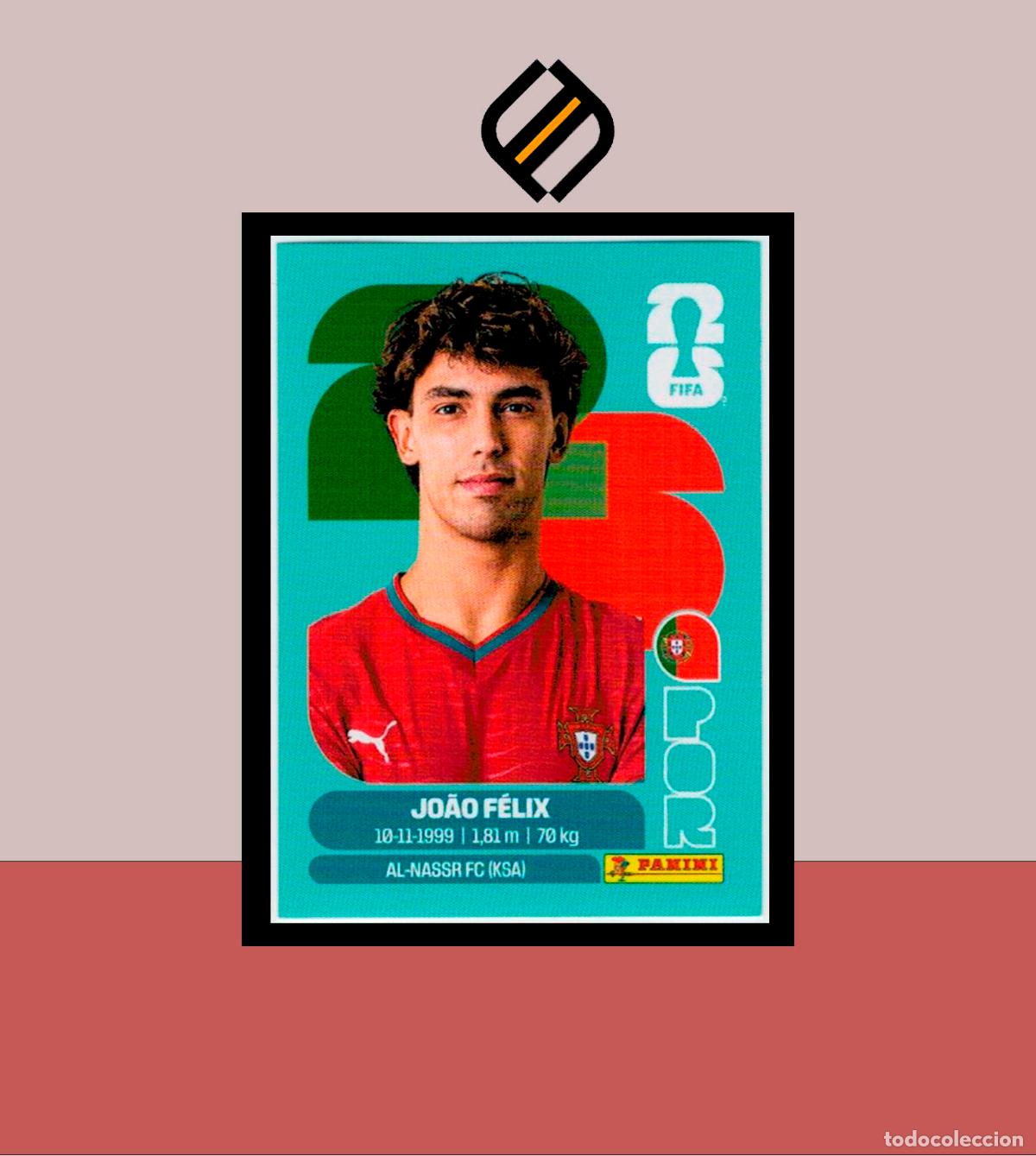 Cromos de f&uacute;tbol: PANINI FIFA CLUB WORLD CUP 2026 26 POR 17 JOAO FELIX PORTUGAL STICKER MUNDIAL MEX CAN USA