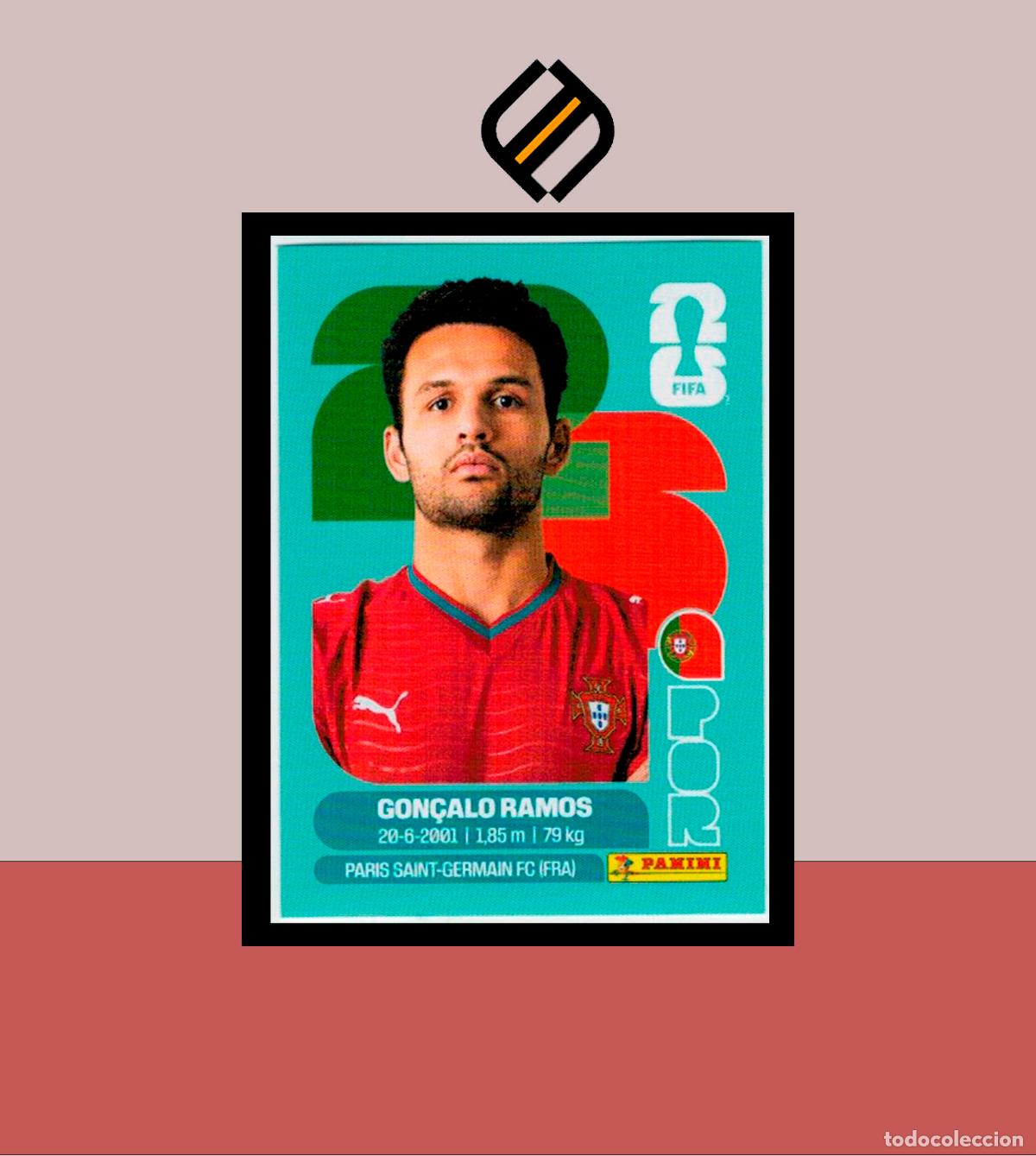 Cromos de f&uacute;tbol: PANINI FIFA CLUB WORLD CUP 2026 26 POR 18 GON&Ccedil;ALO RAMOS PORTUGAL STICKER MUNDIAL MEX CAN USA