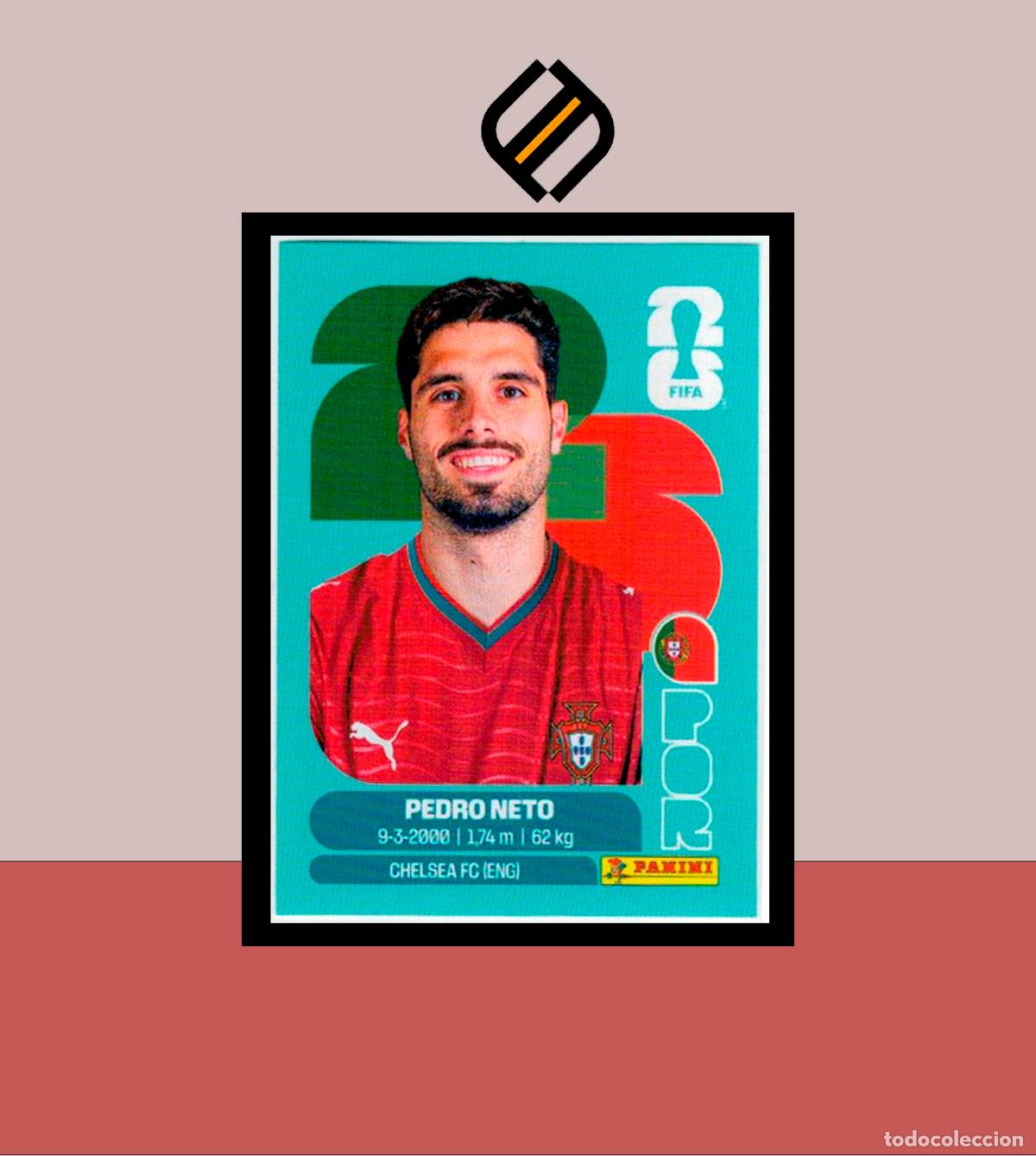 Cromos de f&uacute;tbol: PANINI FIFA CLUB WORLD CUP 2026 26 POR 19 PEDRO NETO PORTUGAL STICKER MUNDIAL MEX CAN USA
